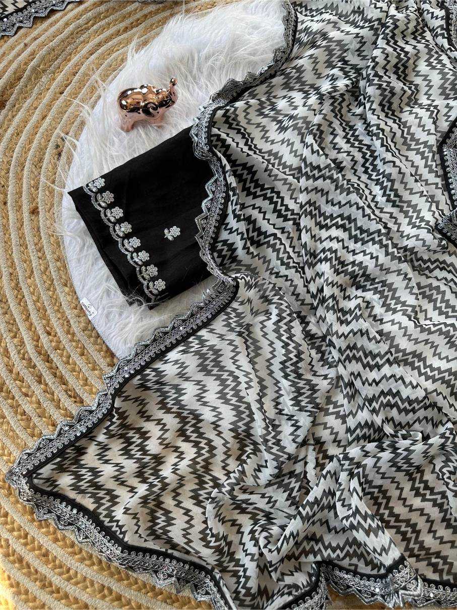 Ynf Georgette KESH695 Lahriya Special Sarees Wholesale Party Wear Sarees Leheriya Sarees Sequins Work Saree Manufacturer- Kapda Export