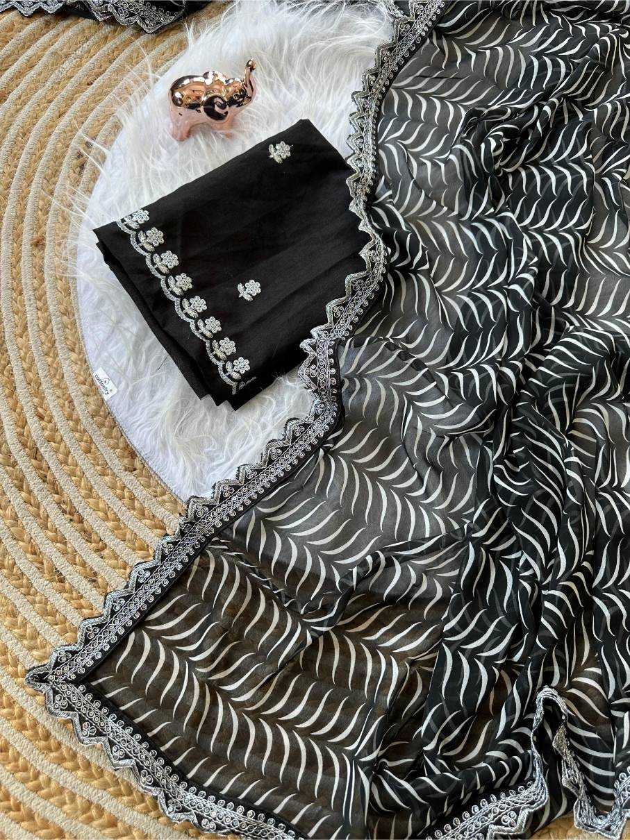 Ynf Georgette KESH695 Lahriya Special Sarees Wholesale Party Wear Sarees Leheriya Sarees Sequins Work Saree Manufacturer- Kapda Export