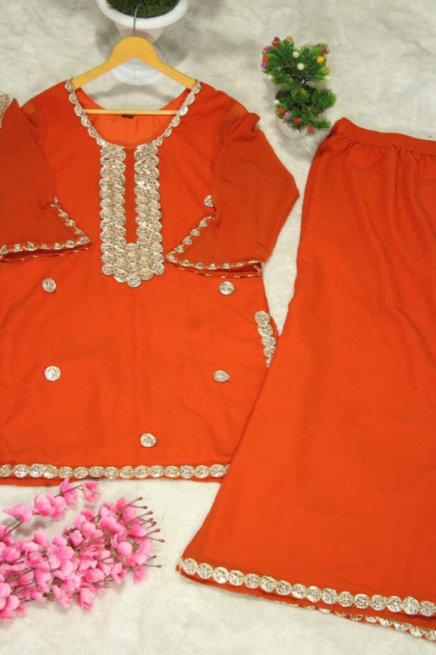 Ynf Georgette RIN228 390 Suits & Dresses Wholesale Patiala Suits Palazzo Suit Georgette Suit Manufacturer- Kapda Export