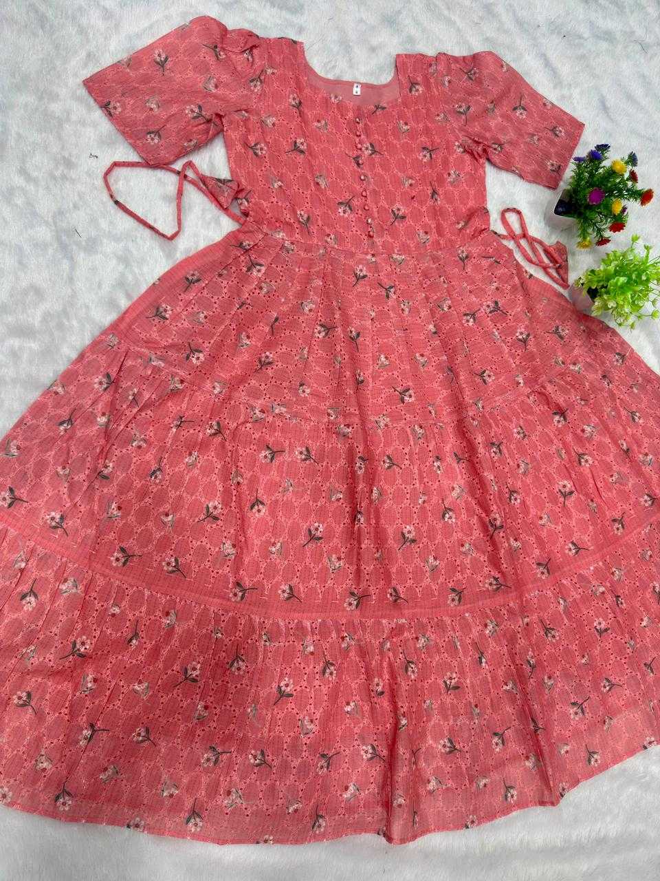 Ynf Hakoba KESH616 190 Suits & Dresses Festive Collections Wholesale Maxi Dresses Printed Dresses Cotton Dresses Manufacturer- Kapda Export