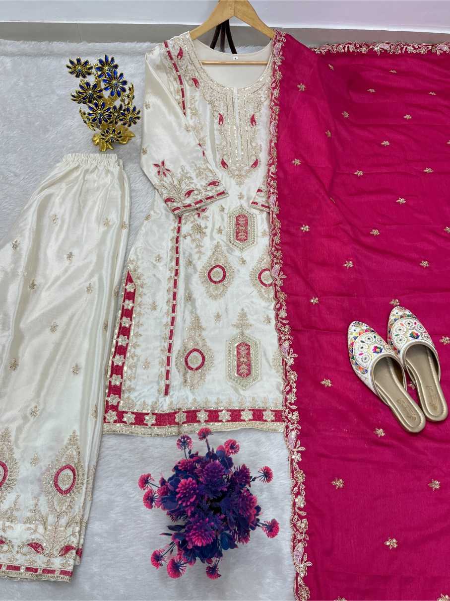 Ynf Heavy Chinnon Silk RIN212 7040 Suits & Dresses Festive Collections Wholesale Kashmiri Suits Party wear suits Eid Collections Manufacturer- Kapda Export