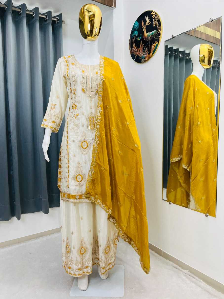 Ynf Heavy Chinnon Silk RIN212 7040 Suits & Dresses Festive Collections Wholesale Kashmiri Suits Party wear suits Eid Collections Manufacturer- Kapda Export