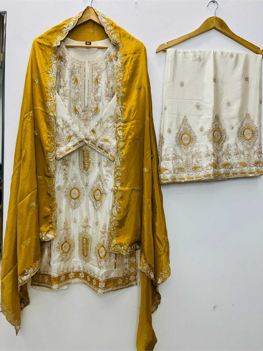 Ynf Heavy Chinnon Silk RIN212 7040 Suits & Dresses Festive Collections Wholesale Kashmiri Suits Party wear suits Eid Collections Manufacturer- Kapda Export