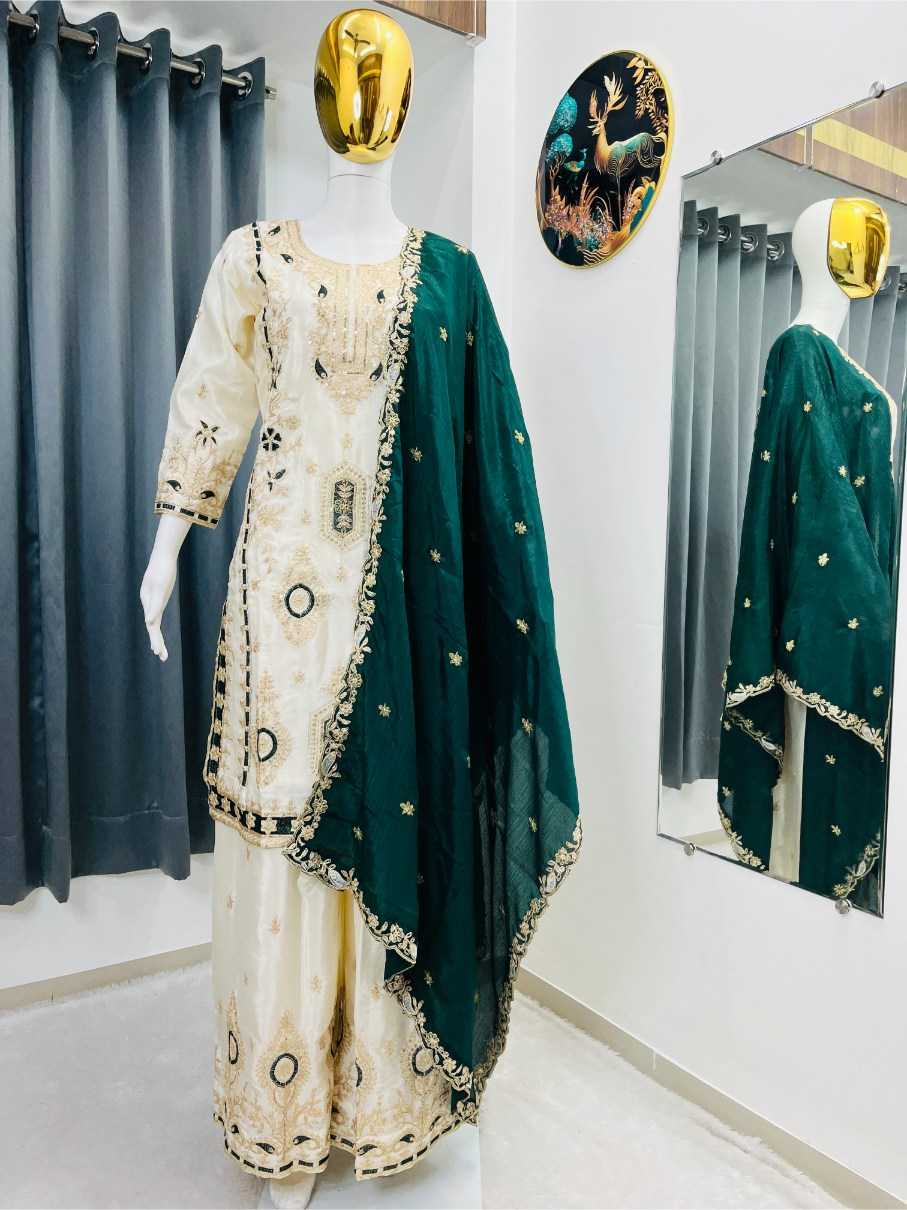 Ynf Heavy Chinnon Silk RIN212 7040 Suits & Dresses Festive Collections Wholesale Kashmiri Suits Party wear suits Eid Collections Manufacturer- Kapda Export