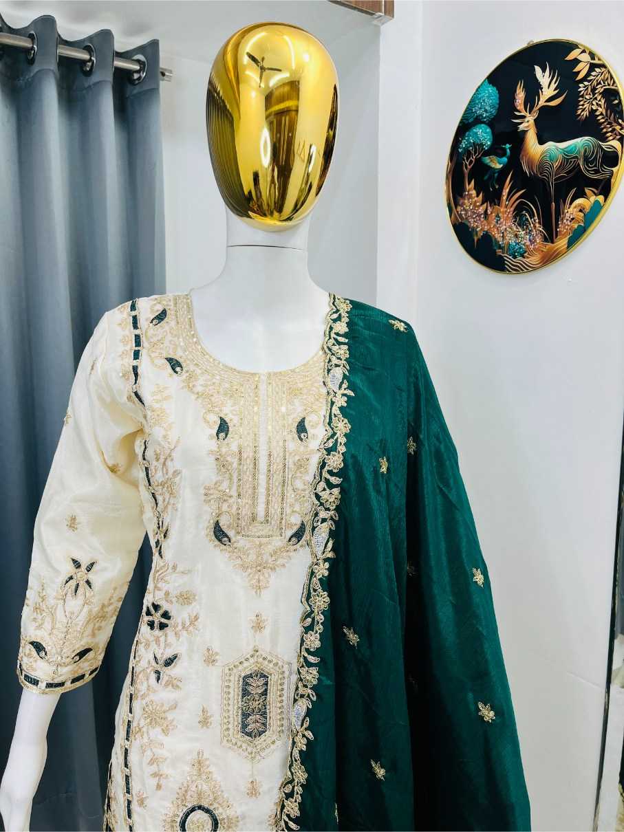 Ynf Heavy Chinnon Silk RIN212 7040 Suits & Dresses Festive Collections Wholesale Kashmiri Suits Party wear suits Eid Collections Manufacturer- Kapda Export