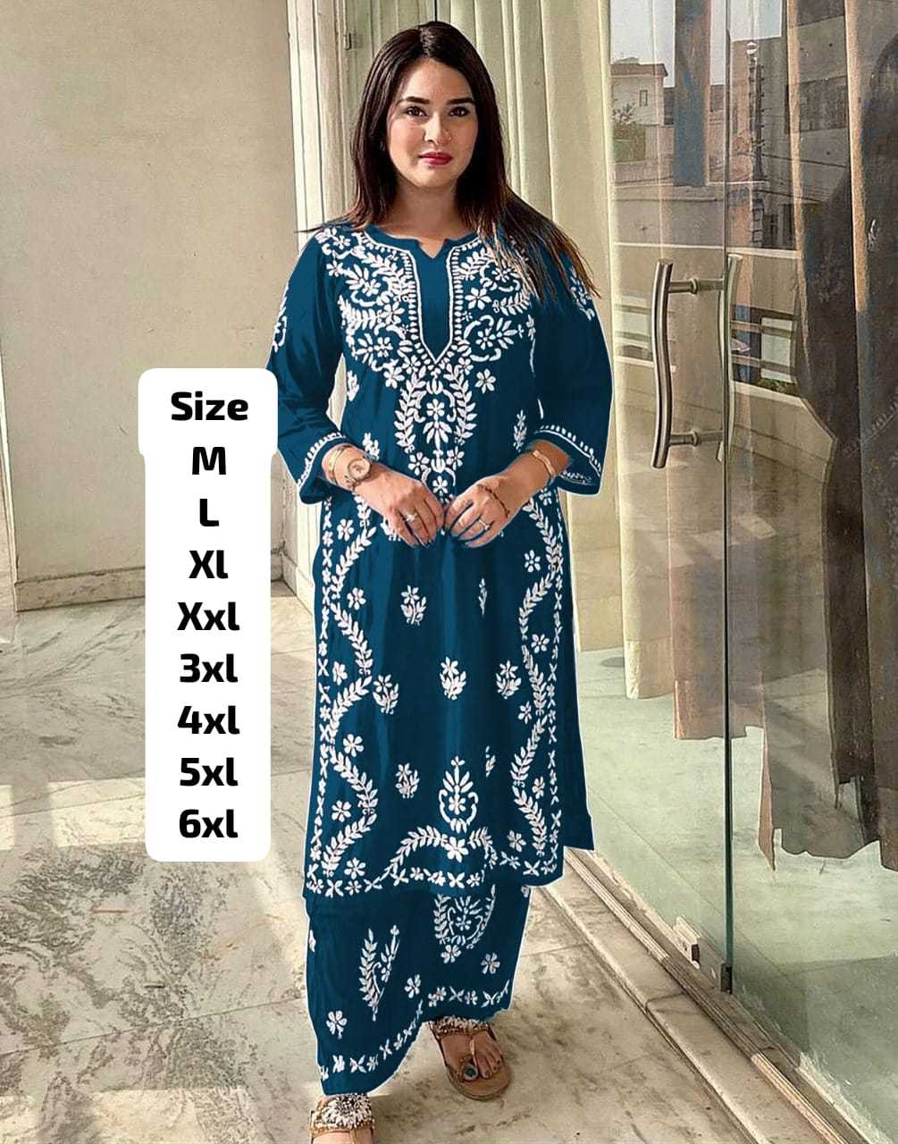 Ynf Heavy Rayon KESH502 MF 658 Kurti Festive Collections Plus Size Collections Wholesale Rayon Kurtis Kurtis With Bottom Manufacturer- Kapda Export