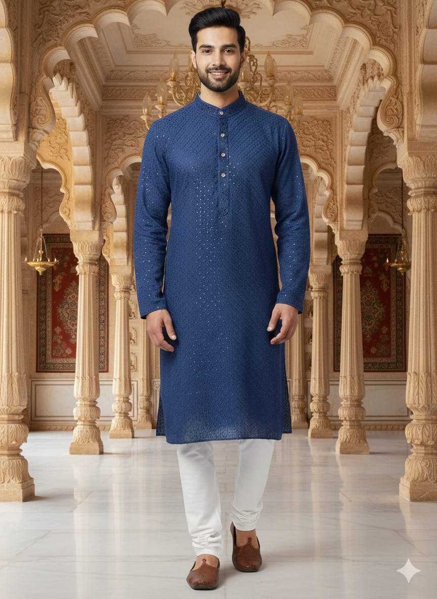 Ynf Heavy Rayon KESH650 Heavy Reyon Mens Wear Kids Wear Wholesale Mens Kurta Pyjama Men Wedding kurta Kids Kurta Pajama Manufacturer- Kapda Export