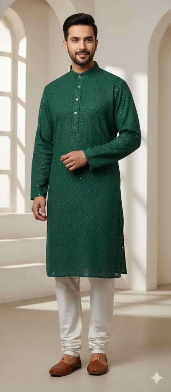 Ynf Heavy Rayon KESH650 Heavy Reyon Mens Wear Kids Wear Wholesale Mens Kurta Pyjama Men Wedding kurta Kids Kurta Pajama Manufacturer- Kapda Export