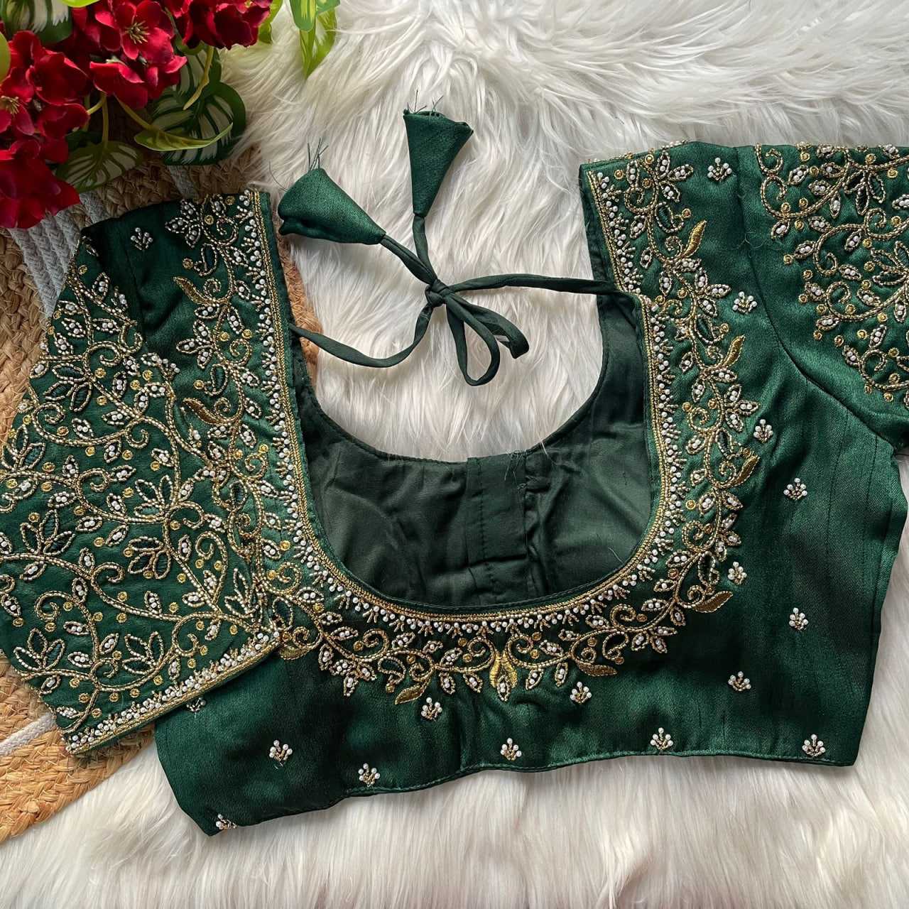 Ynf Heavy Roman Silk KESH426 159 Readymade Blouses Wedding Collections Wholesale Designer Blouse Party Wear Blouse Silk Blouse Manufacturer- Kapda Export