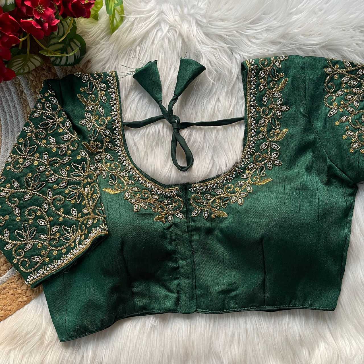 Ynf Heavy Roman Silk KESH426 159 Readymade Blouses Wedding Collections Wholesale Designer Blouse Party Wear Blouse Silk Blouse Manufacturer- Kapda Export