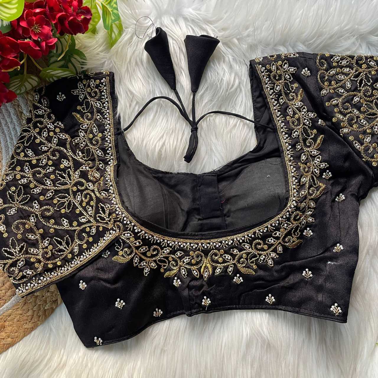 Ynf Heavy Roman Silk KESH426 159 Readymade Blouses Wedding Collections Wholesale Designer Blouse Party Wear Blouse Silk Blouse Manufacturer- Kapda Export