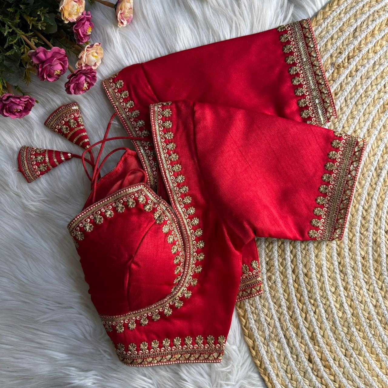 Ynf Italian Silk KESH645 Italian Silk Readymade Blouses Wholesale Blouse Party Wear Blouse Silk Blouse Manufacturer- Kapda Export