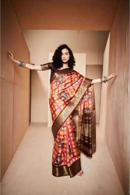 Ynf Jute Cotton KESH695 SR Brand Sarees Wholesale Designer Sarees Jute Sarees Traditional Sarees Manufacturer- Kapda Export