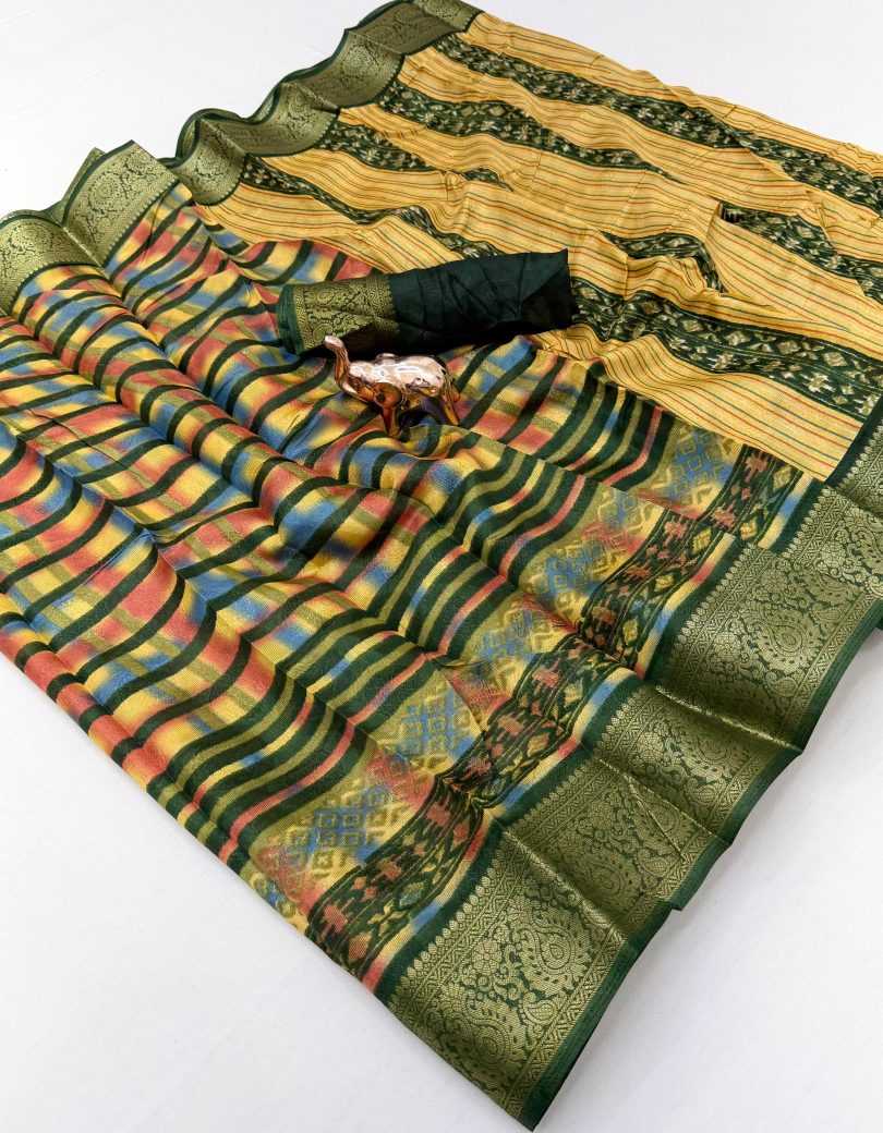 Ynf Jute Cotton KESH695 SR Brand Sarees Wholesale Designer Sarees Jute Sarees Traditional Sarees Manufacturer- Kapda Export