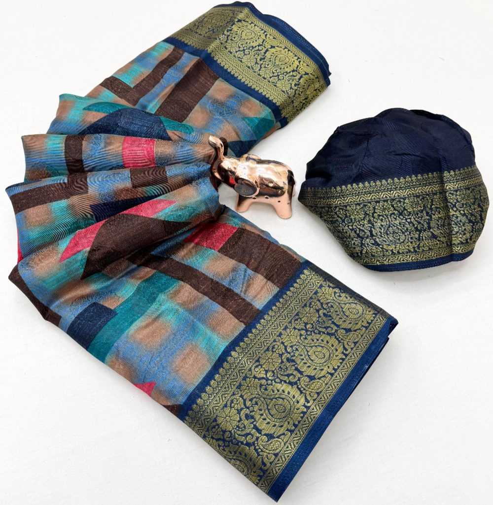 Ynf Jute Cotton KESH695 SR Brand Sarees Wholesale Designer Sarees Jute Sarees Traditional Sarees Manufacturer- Kapda Export