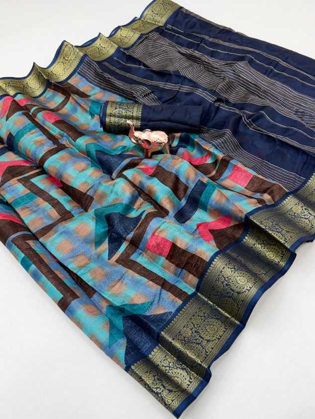 Ynf Jute Cotton KESH695 SR Brand Sarees Wholesale Designer Sarees Jute Sarees Traditional Sarees Manufacturer- Kapda Export