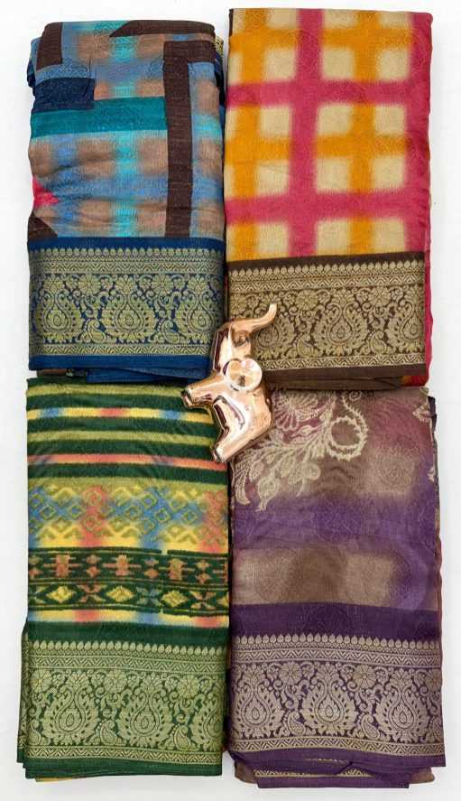 Ynf Jute Cotton KESH695 SR Brand Sarees Wholesale Designer Sarees Jute Sarees Traditional Sarees Manufacturer- Kapda Export