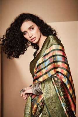 Ynf Jute Cotton KESH695 SR Brand Sarees Wholesale Designer Sarees Jute Sarees Traditional Sarees Manufacturer- Kapda Export