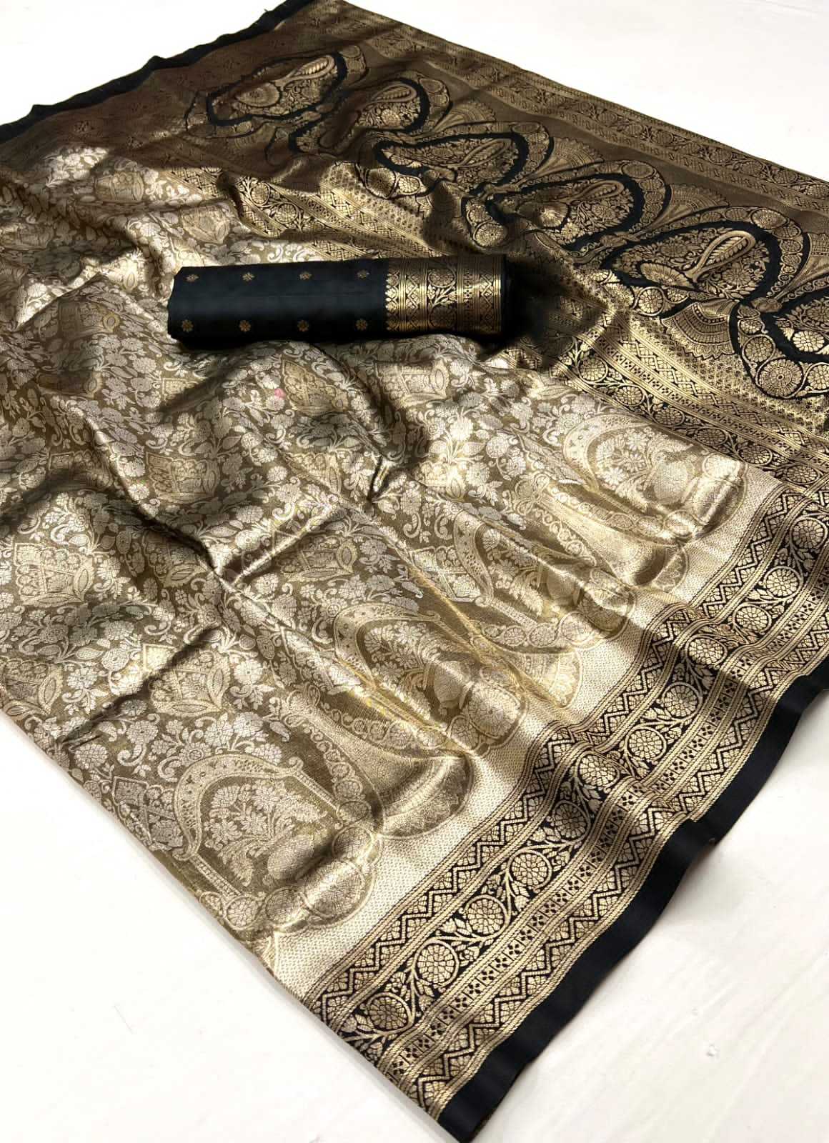 Ynf Kanjivaram Silk KESH530 RAJTEX KANJEEPURAM Silk Sarees Wholesale Kanjivaram Silk Sarees Designer Silk Sarees Embroidered Silk Sarees Manufacturer- Kapda Export