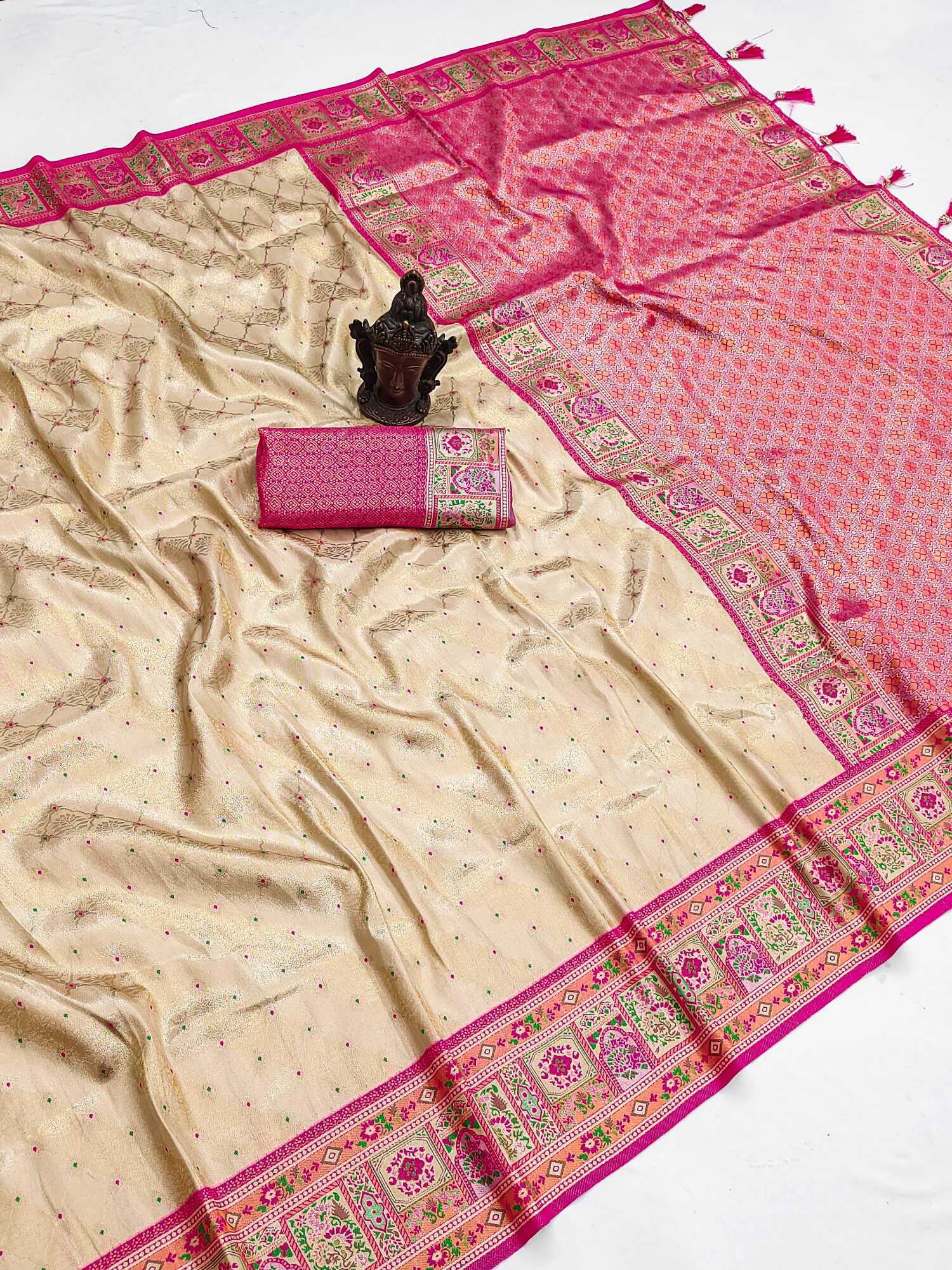 Ynf Kanjivaram Silk KESH634 KANJIVARAM TISSUR Silk Sarees Wholesale Kanjivaram Silk Sarees Designer Silk Sarees Embroidered Silk Sarees Manufacturer- Kapda Export