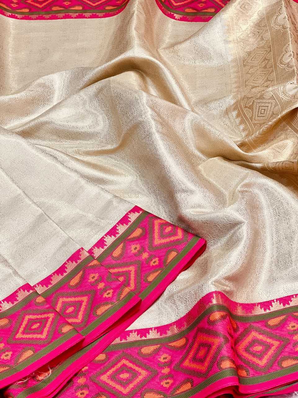 Ynf Kanjivaram Silk KESH657 patola silk Silk Sarees Wholesale Traditional Silk Sarees Kanjivaram Silk Sarees Festival Silk Sarees Manufacturer- Kapda Export