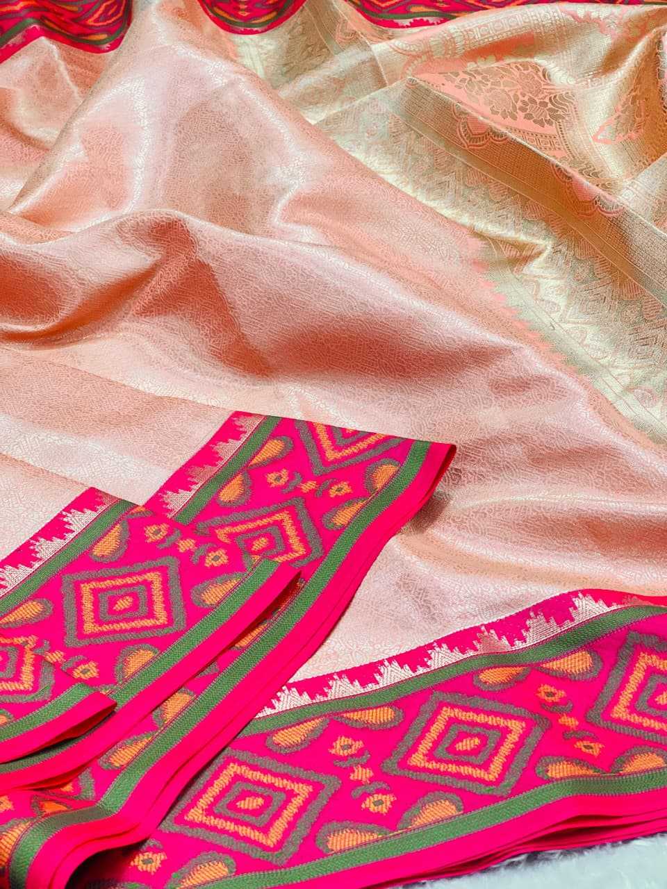 Ynf Kanjivaram Silk KESH657 patola silk Silk Sarees Wholesale Traditional Silk Sarees Kanjivaram Silk Sarees Festival Silk Sarees Manufacturer- Kapda Export