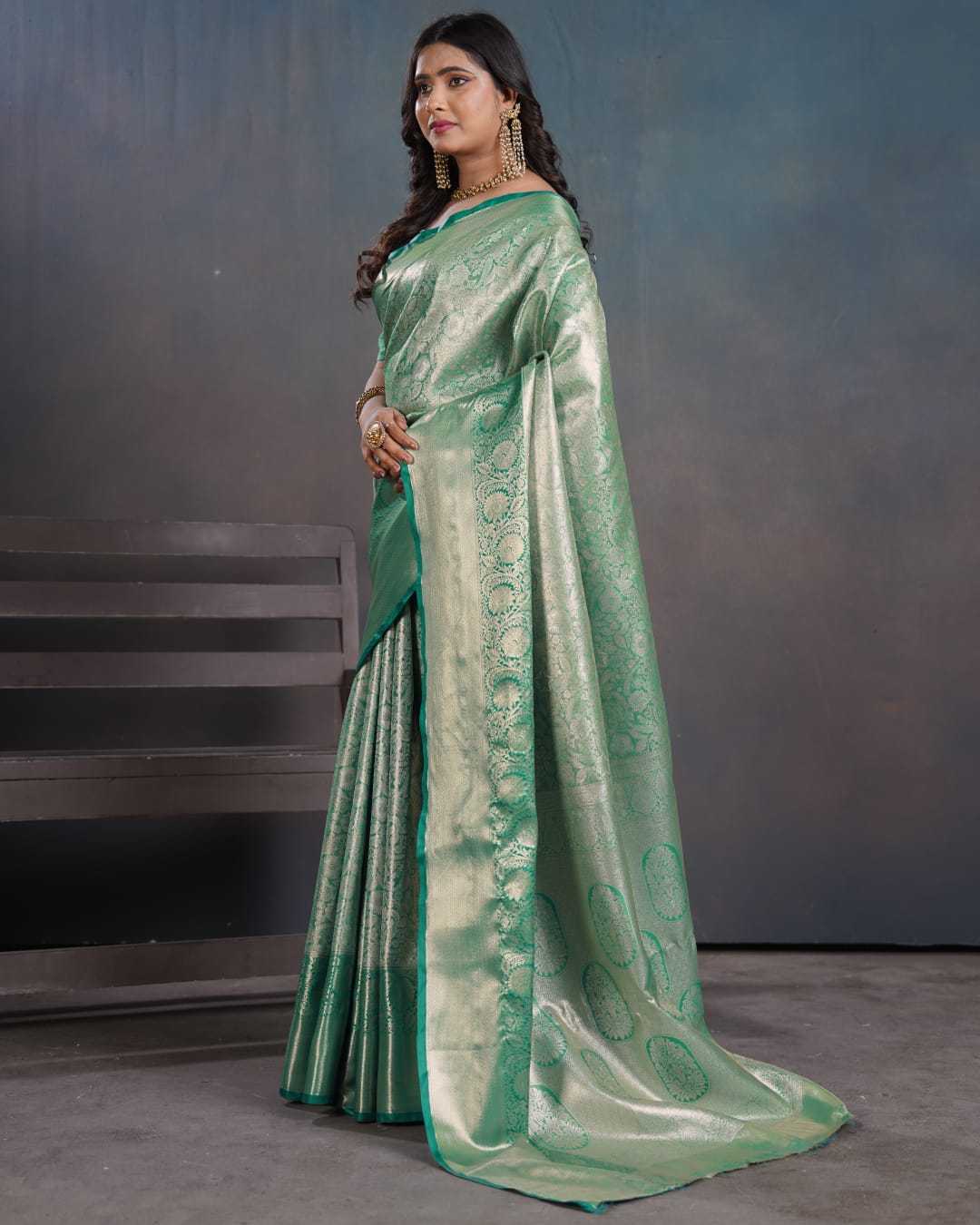 Ynf Kanjivaram Silk KESH692 KANKTALA Silk Sarees Festive Collections Wholesale Kanjivaram Silk Sarees Zari Border Silk Sarees Festival Silk Sarees Manufacturer- Kapda Export