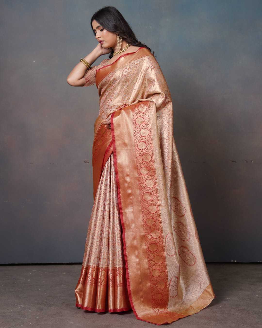 Ynf Kanjivaram Silk KESH692 KANKTALA Silk Sarees Festive Collections Wholesale Kanjivaram Silk Sarees Zari Border Silk Sarees Festival Silk Sarees Manufacturer- Kapda Export