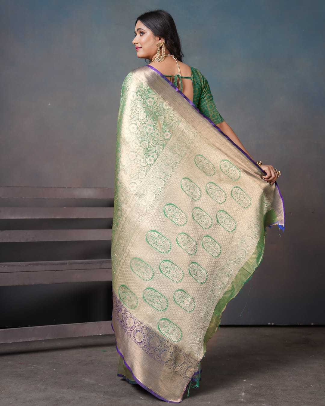 Ynf Kanjivaram Silk KESH692 KANKTALA Silk Sarees Festive Collections Wholesale Kanjivaram Silk Sarees Zari Border Silk Sarees Festival Silk Sarees Manufacturer- Kapda Export