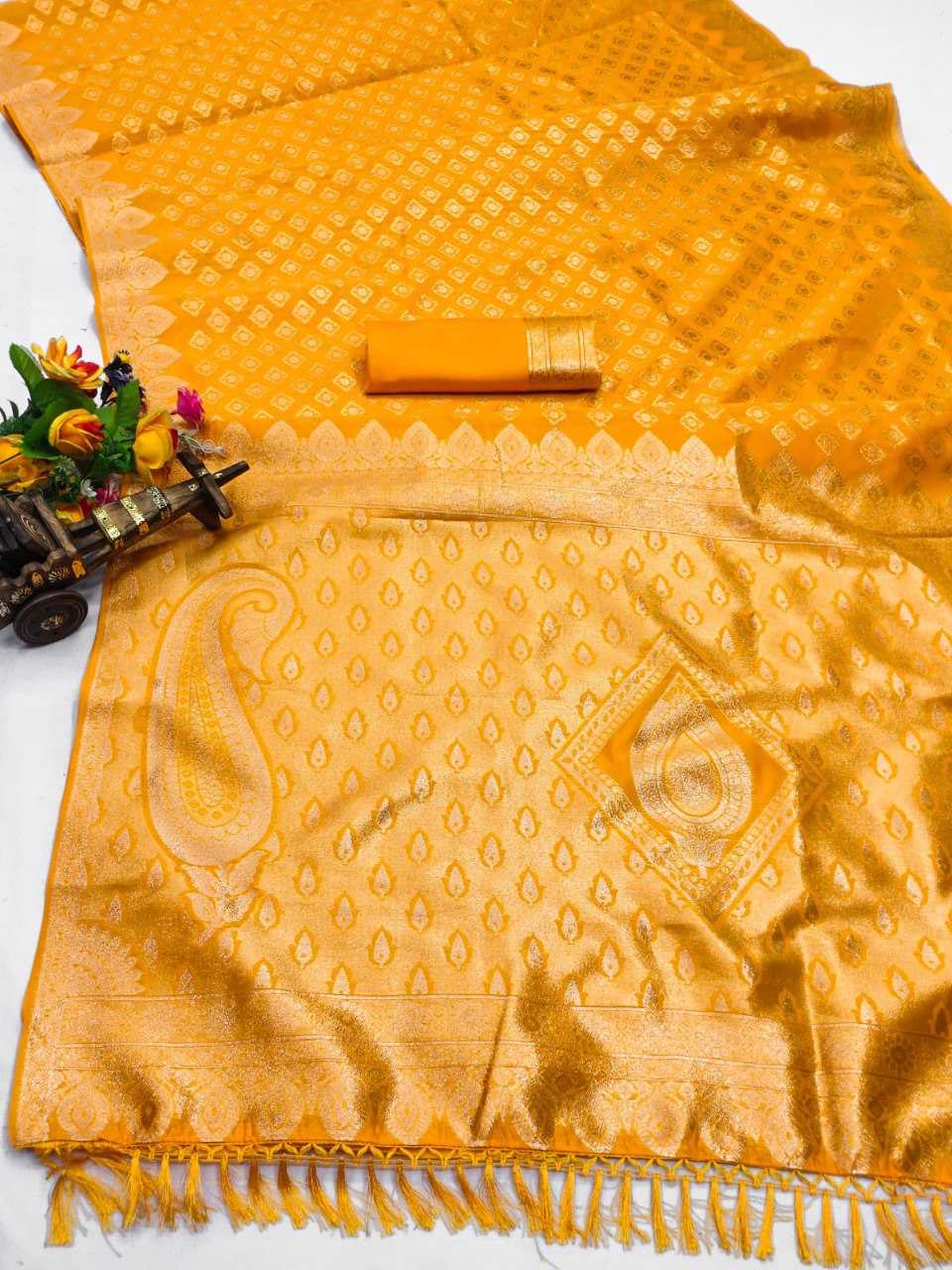 Ynf Kanjivaram Silk KESH705 PALLAVI Silk Sarees Festive Collections Wholesale Kanjivaram Silk Sarees Silk Sarees With Blouse Festival Silk Sarees Manufacturer- Kapda Export