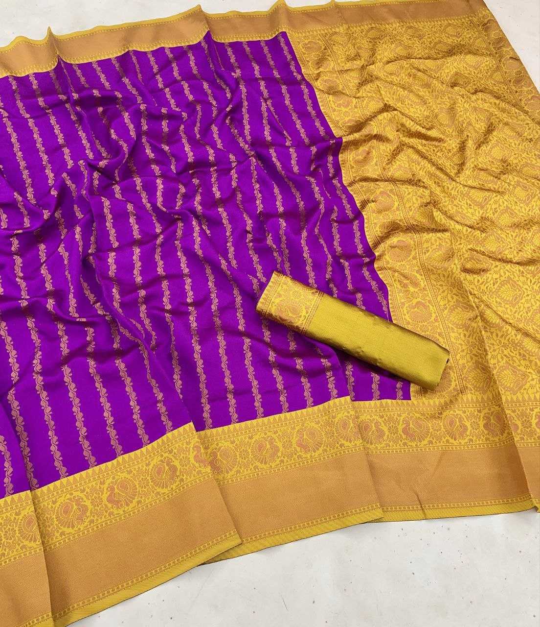 Ynf Linen KESH626 1072 Sarees Wholesale Plain Sarees Jacquard Saree Festive Sarees Manufacturer- Kapda Export