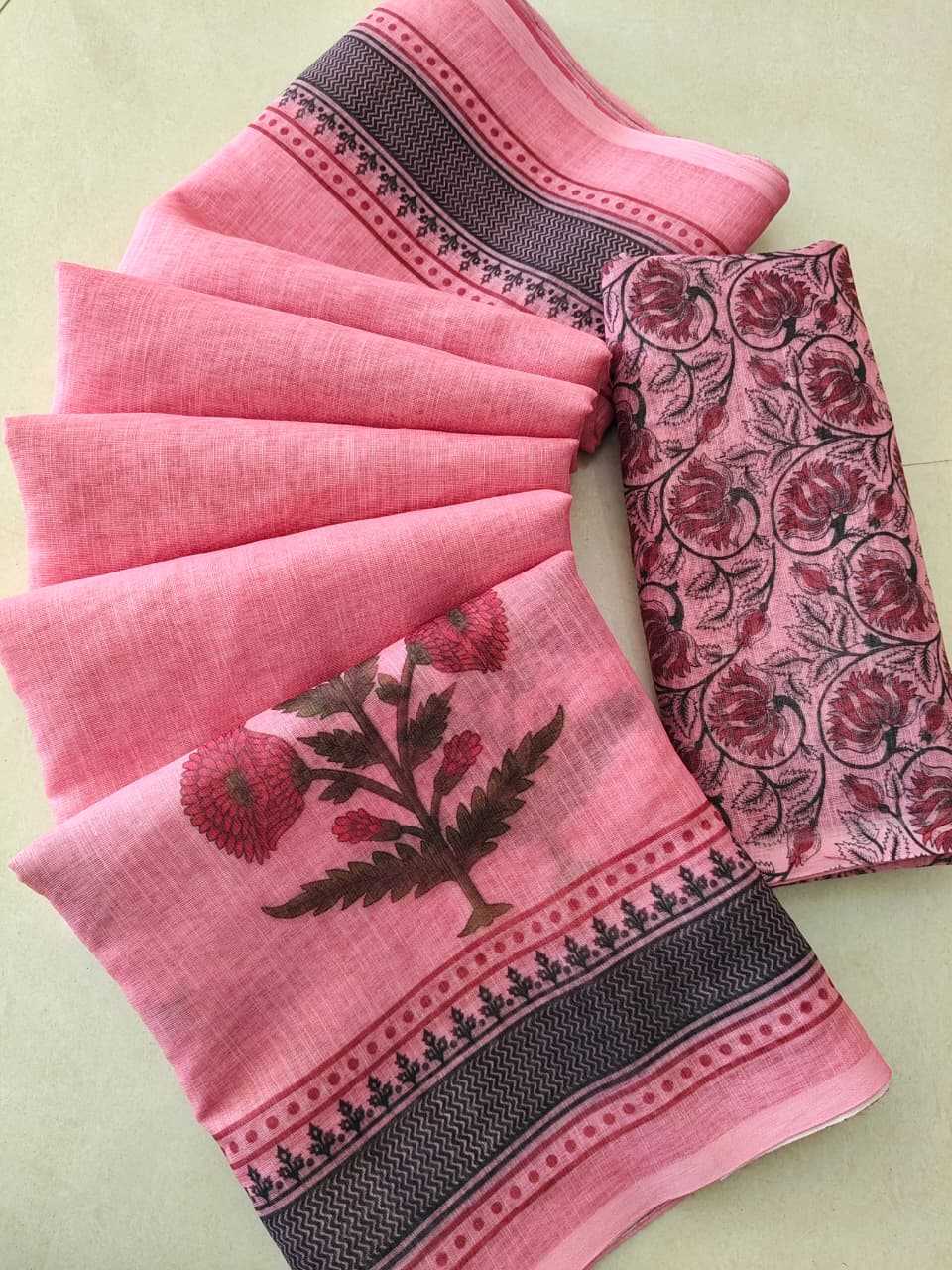 Ynf Linen KESH682 MUNIKA Sarees Wholesale Printed Sarees Plain Sarees Festive Sarees Manufacturer- Kapda Export