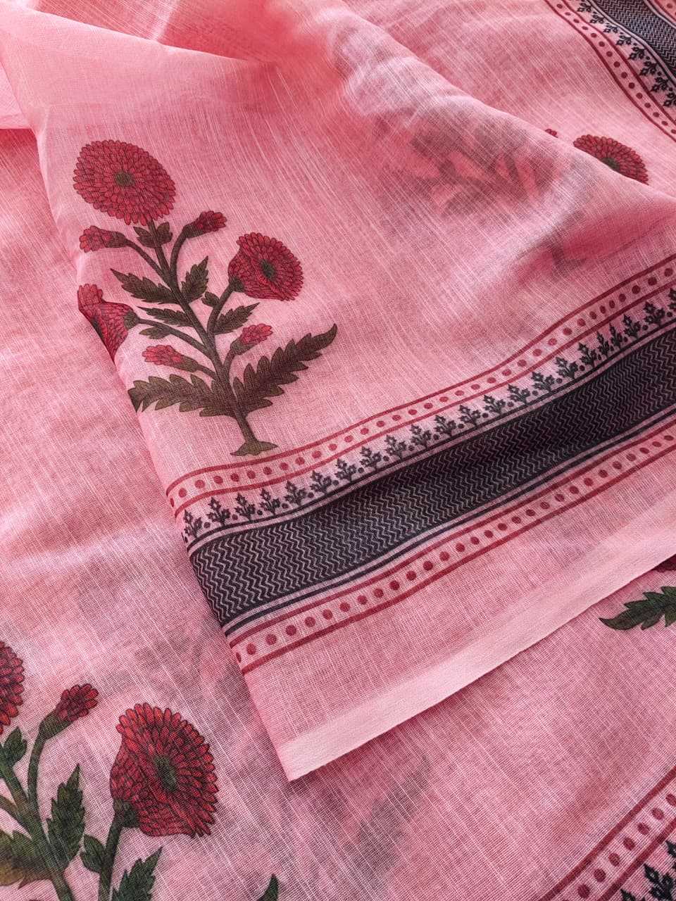 Ynf Linen KESH682 MUNIKA Sarees Wholesale Printed Sarees Plain Sarees Festive Sarees Manufacturer- Kapda Export
