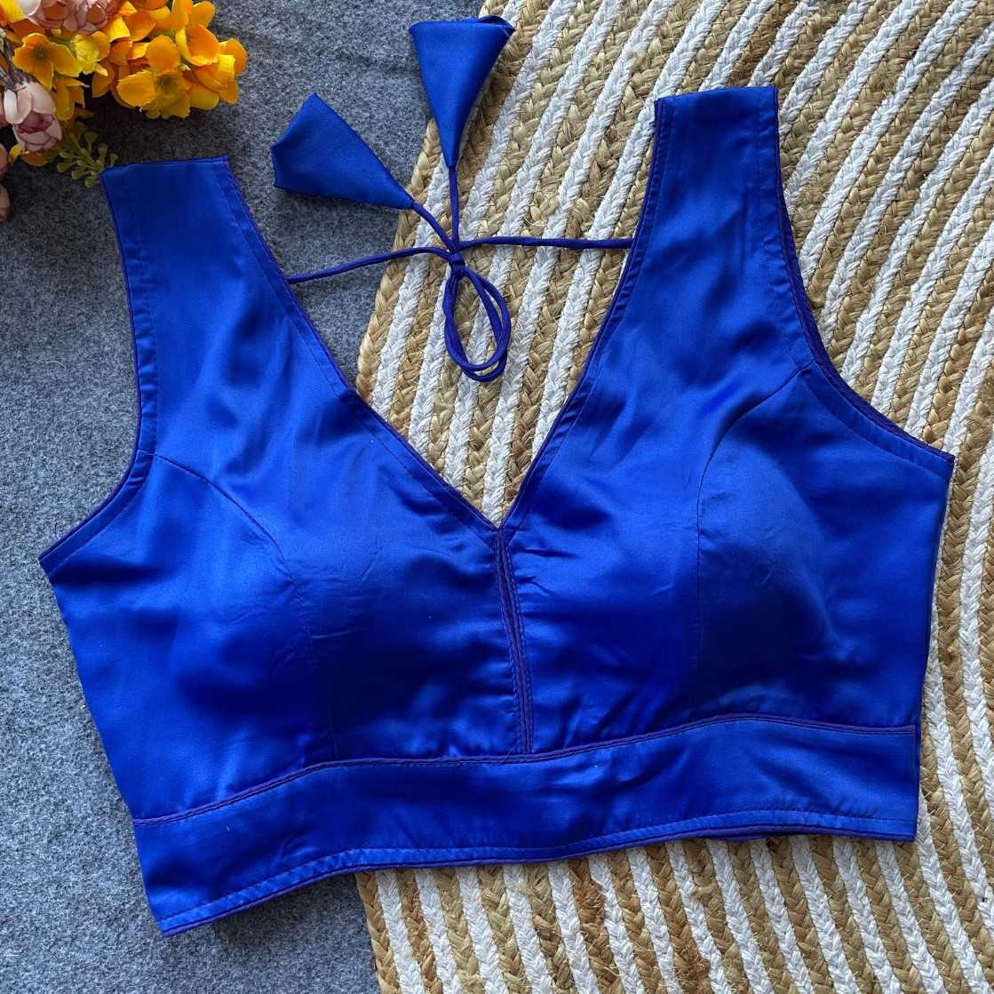 Ynf Malay Satin Silk KESH411 antima Readymade Blouses Wholesale Blouse Party Wear Blouse Fashion Blouse Manufacturer- Kapda Export