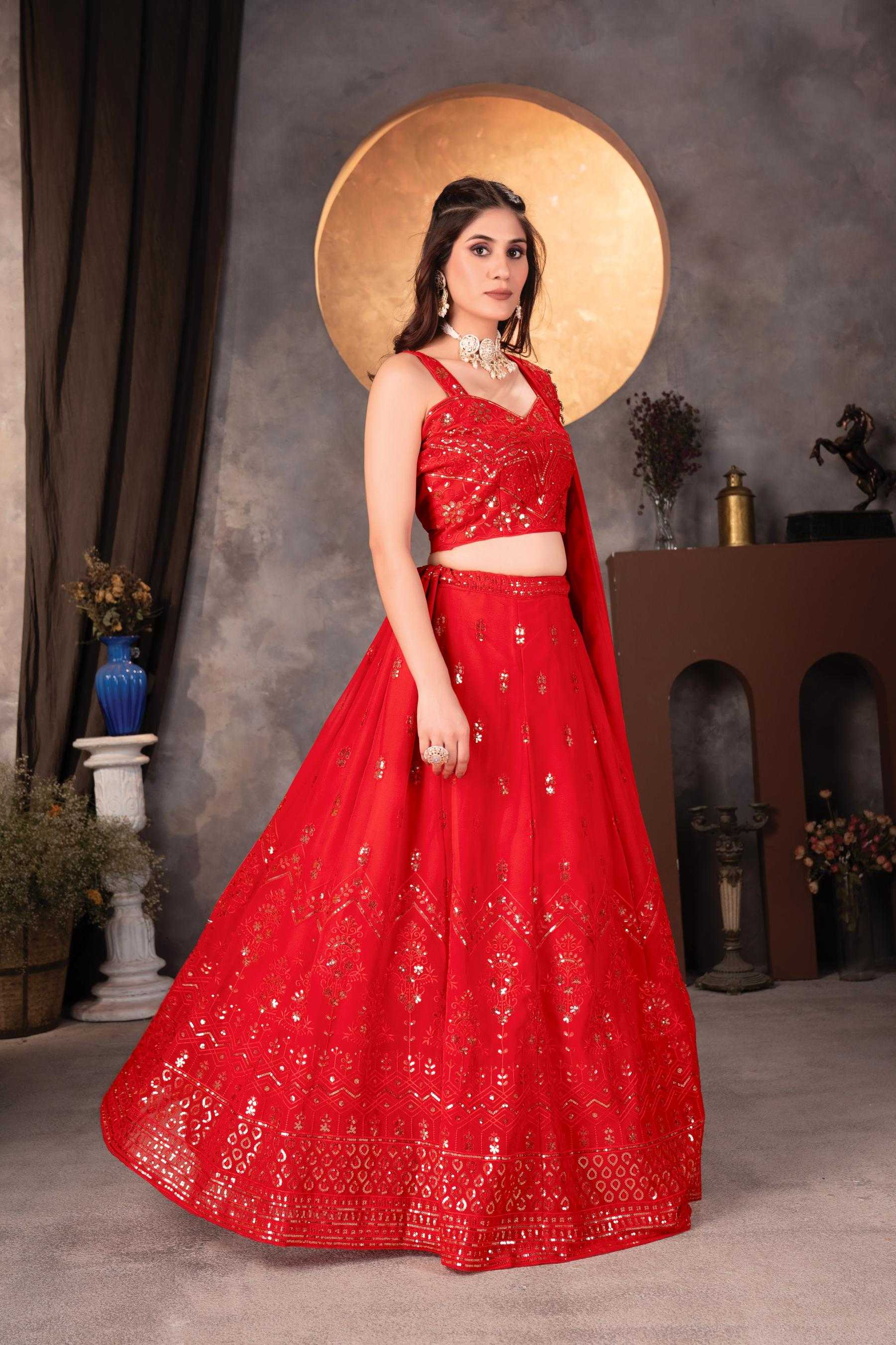 Ynf Malay Satin Silk KESH648 1062 Lehengas Wedding Collections Wholesale Embroidered Lehenga Satin Lehenga Wedding Outfits Manufacturer- Kapda Export
