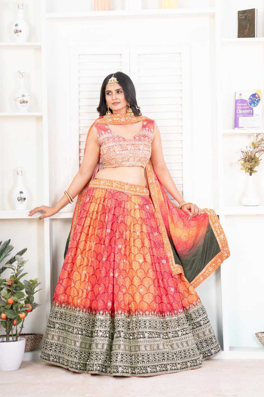 Ynf Malay Satin Silk KESH648 1062 Lehengas Wedding Collections Wholesale Embroidered Lehenga Satin Lehenga Wedding Outfits Manufacturer- Kapda Export