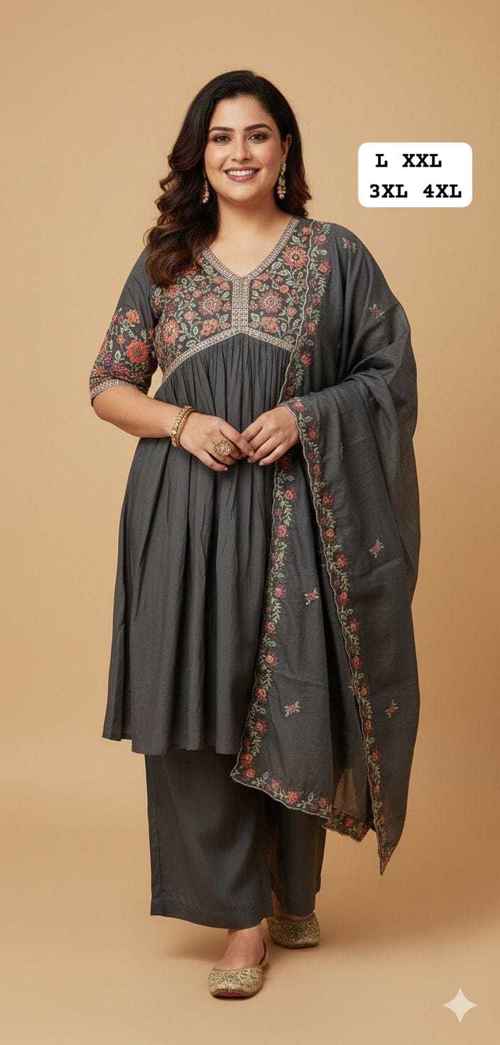 Ynf Maslin KESH594 Aliya Gowns Wholesale Party Gowns Long Gowns Wedding Gown Manufacturer- Kapda Export