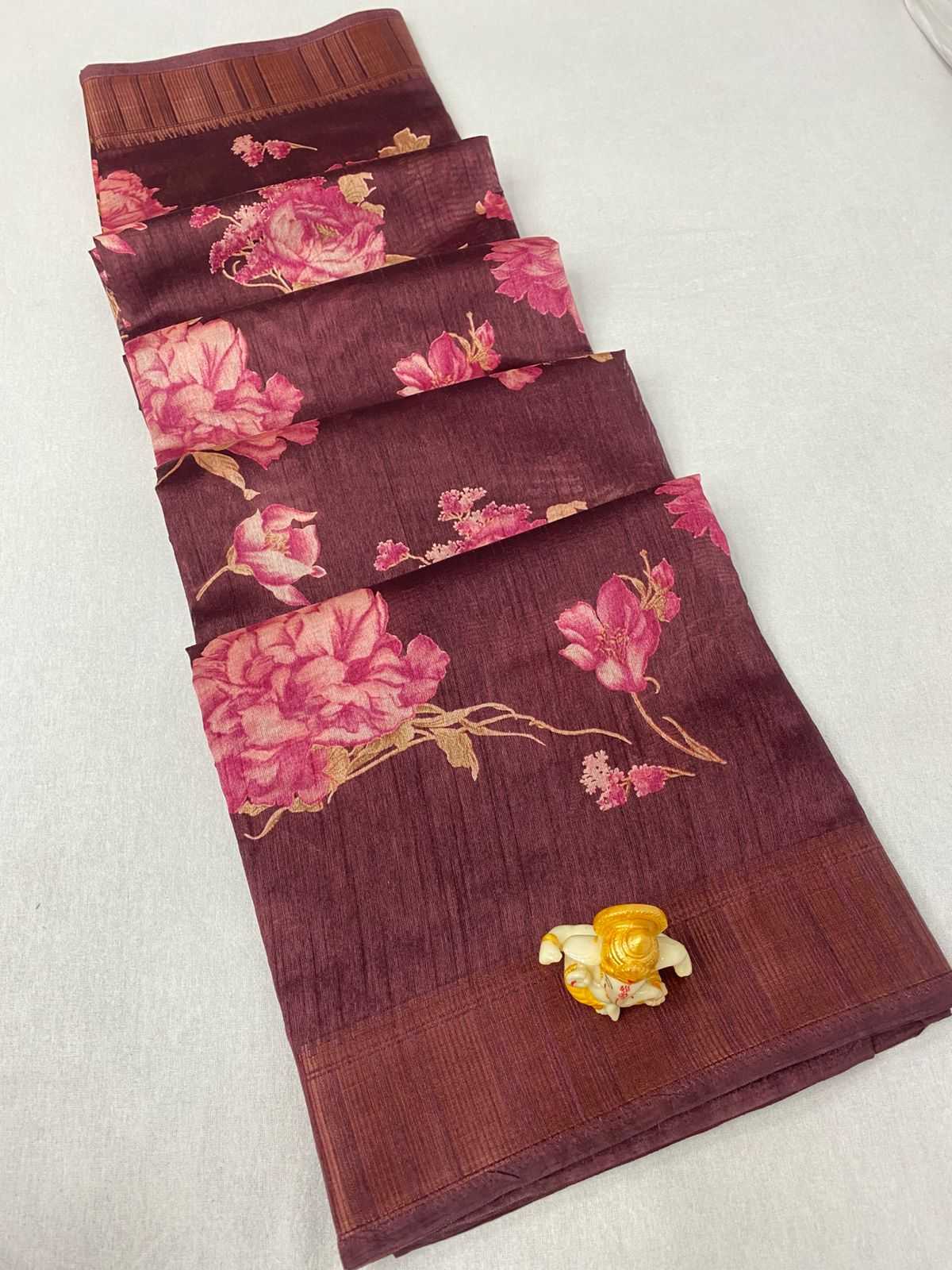 Ynf Muslin Cotton KESH718 SYMPHONY Sarees Wholesale Batik Sarees Embroidered Sarees Bandhani Bandhej Sarees Manufacturer- Kapda Export