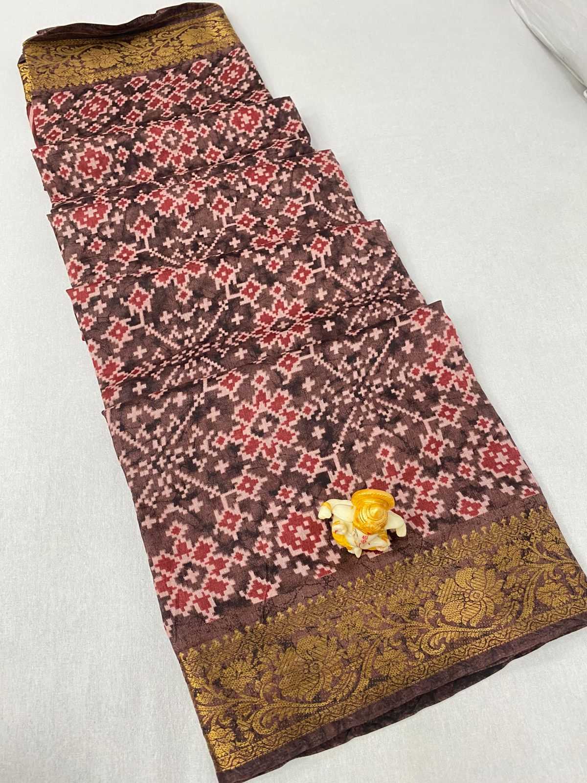 Ynf Muslin Cotton KESH718 SYMPHONY Sarees Wholesale Batik Sarees Embroidered Sarees Bandhani Bandhej Sarees Manufacturer- Kapda Export