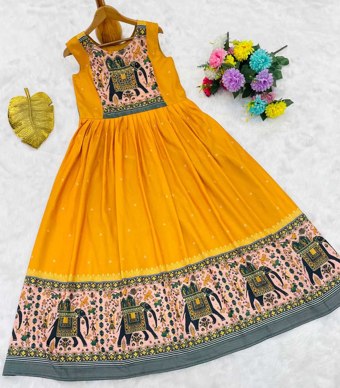 Ynf Muslin Silk KESH655 105 Gowns Festive Collections Wholesale Anarkali Gown Silk Gowns Navratri Dresses Manufacturer- Kapda Export