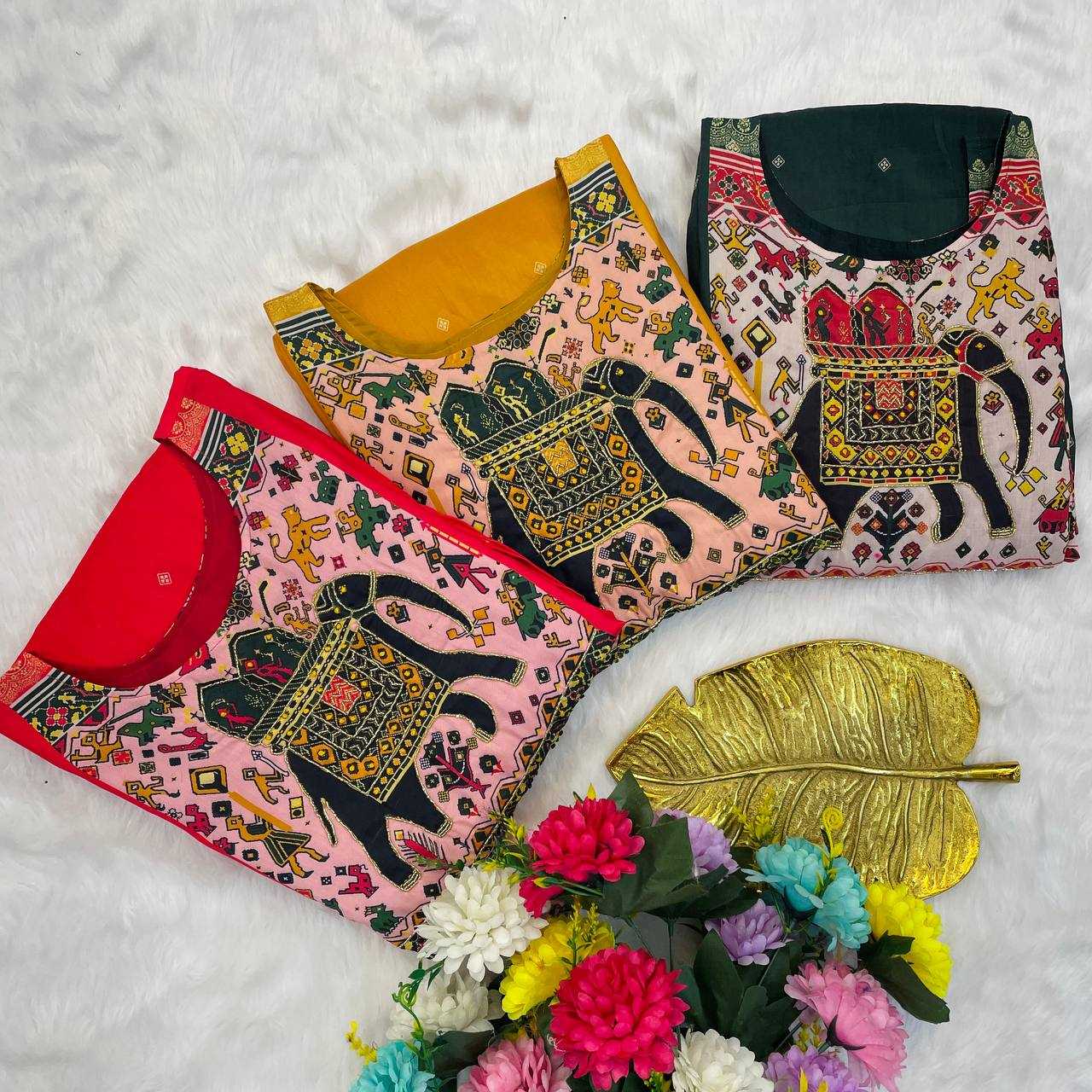 Ynf Muslin Silk KESH655 105 Gowns Festive Collections Wholesale Anarkali Gown Silk Gowns Navratri Dresses Manufacturer- Kapda Export