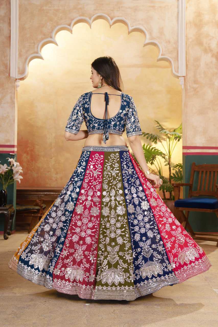 Ynf Net KESH648 1060 Lehengas Wedding Collections Wholesale Embroidered Lehenga Net Lehenga Choli Designer Lehenga Choli Manufacturer- Kapda Export