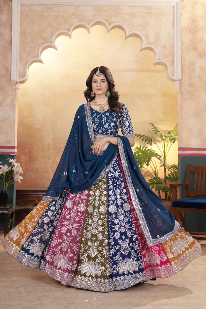 Ynf Net KESH648 1060 Lehengas Wedding Collections Wholesale Embroidered Lehenga Net Lehenga Choli Designer Lehenga Choli Manufacturer- Kapda Export