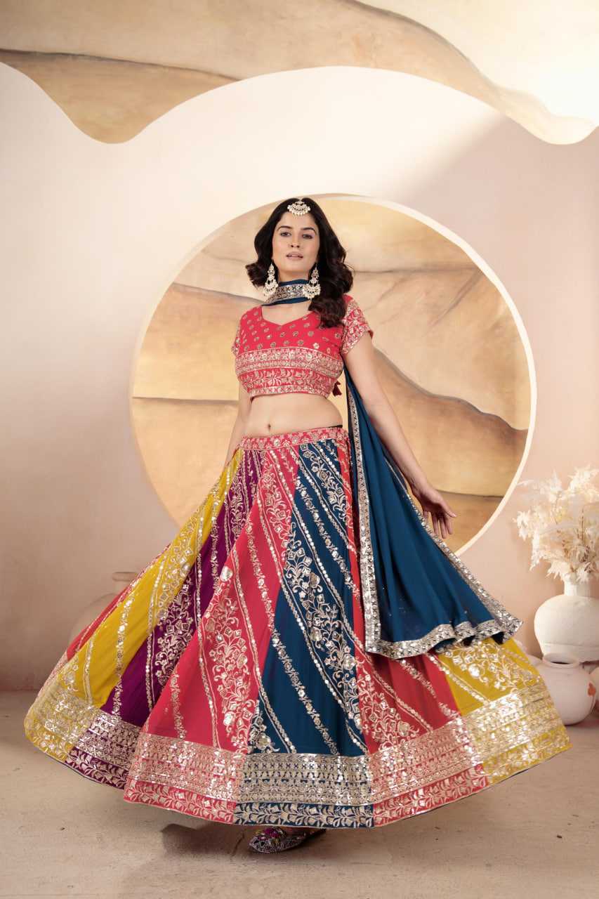 Ynf Net KESH648 1060 Lehengas Wedding Collections Wholesale Embroidered Lehenga Net Lehenga Choli Designer Lehenga Choli Manufacturer- Kapda Export