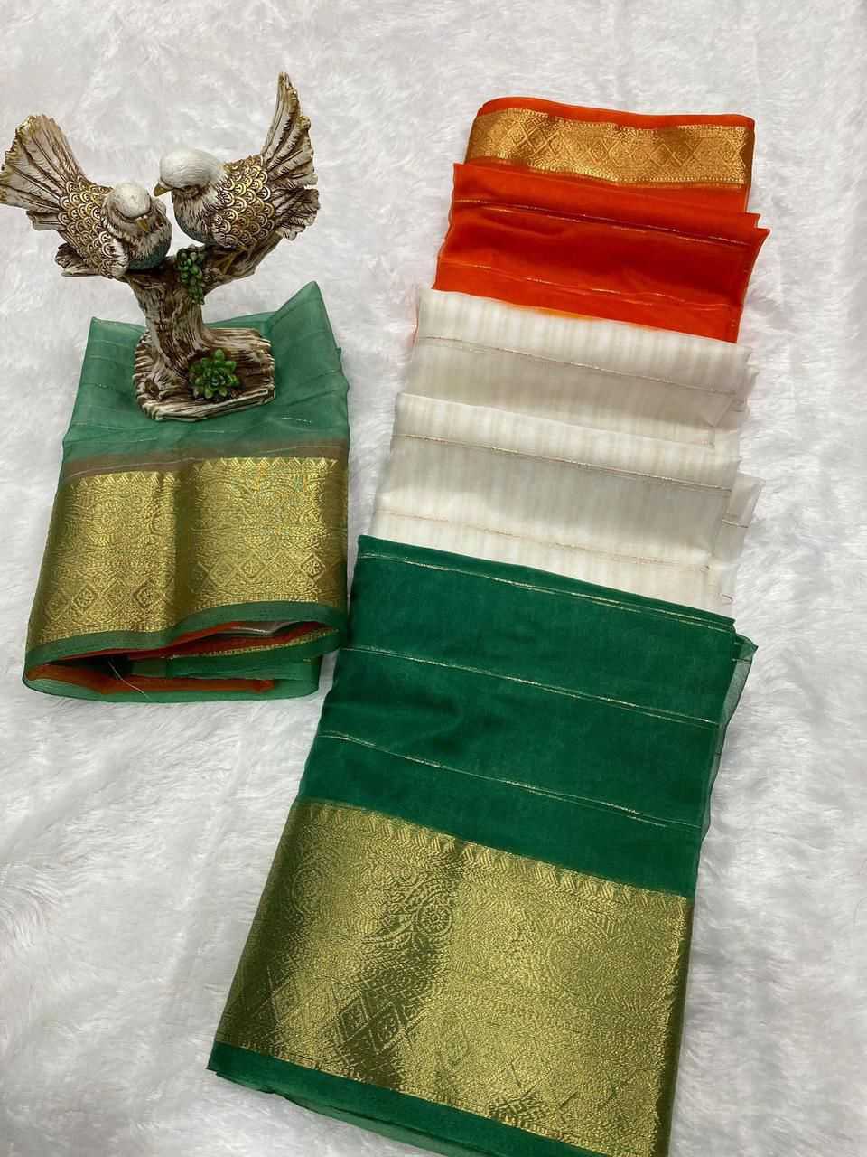 Ynf Organza KESH577 781 Sarees Festive Collections Wholesale Indian Sarees Republic Day Collections Independence Day Collections Manufacturer- Kapda Export