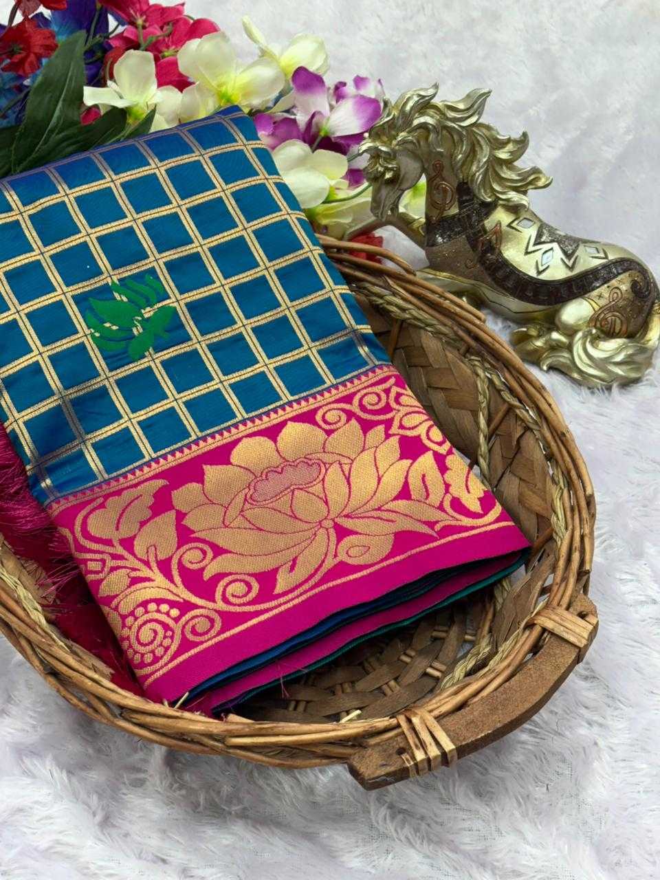 Ynf Paithani Silk KESH692 SIYA Silk Sarees Festive Collections Wholesale Paithani Sarees Silk Sarees With Contrast Pallu Silk Sarees With Blouse Manufacturer- Kapda Export