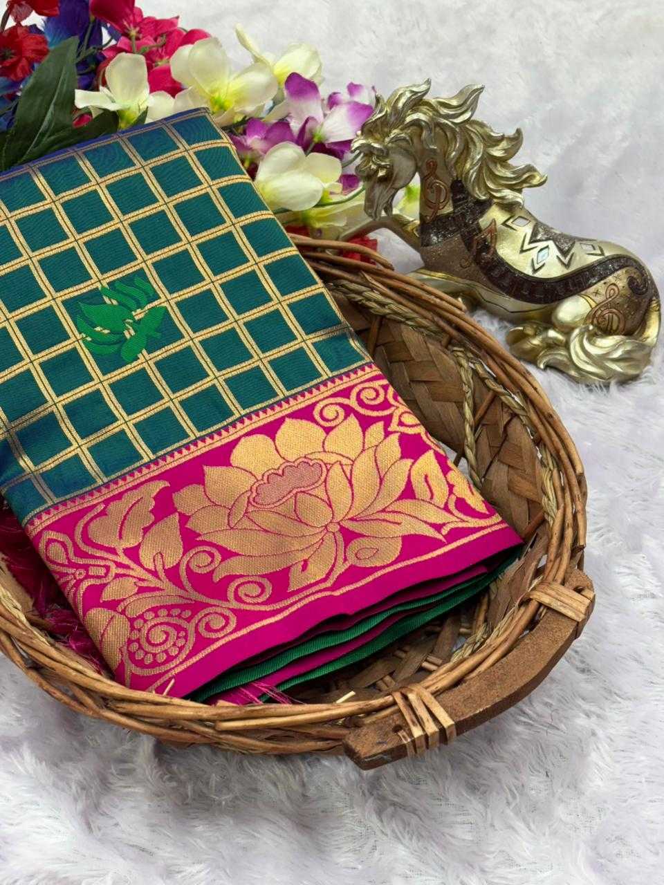 Ynf Paithani Silk KESH692 SIYA Silk Sarees Festive Collections Wholesale Paithani Sarees Silk Sarees With Contrast Pallu Silk Sarees With Blouse Manufacturer- Kapda Export
