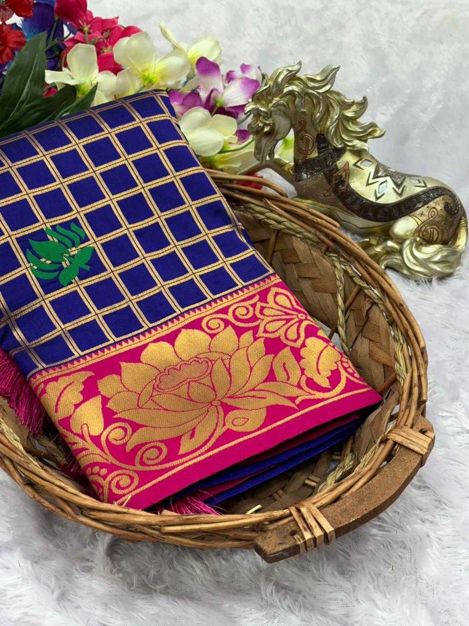 Ynf Paithani Silk KESH692 SIYA Silk Sarees Festive Collections Wholesale Paithani Sarees Silk Sarees With Contrast Pallu Silk Sarees With Blouse Manufacturer- Kapda Export