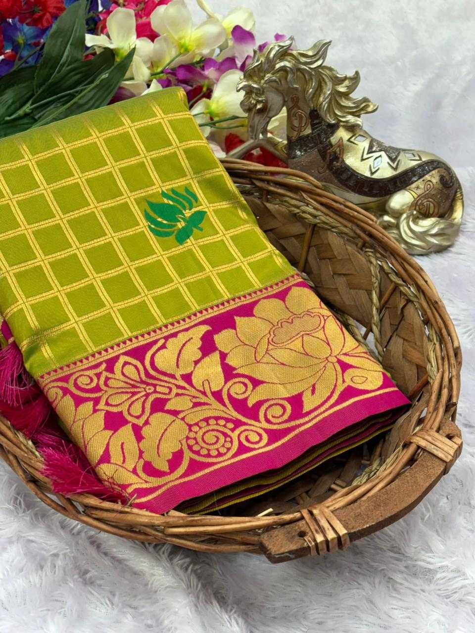 Ynf Paithani Silk KESH692 SIYA Silk Sarees Festive Collections Wholesale Paithani Sarees Silk Sarees With Contrast Pallu Silk Sarees With Blouse Manufacturer- Kapda Export