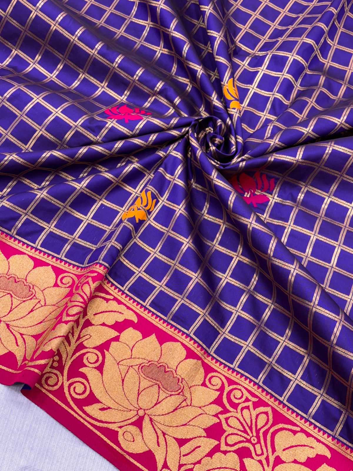 Ynf Paithani Silk KESH692 SIYA Silk Sarees Festive Collections Wholesale Paithani Sarees Silk Sarees With Contrast Pallu Silk Sarees With Blouse Manufacturer- Kapda Export